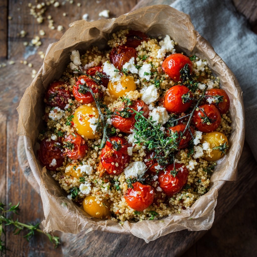 Kalorienarmes Abendessen Mit Quinoa