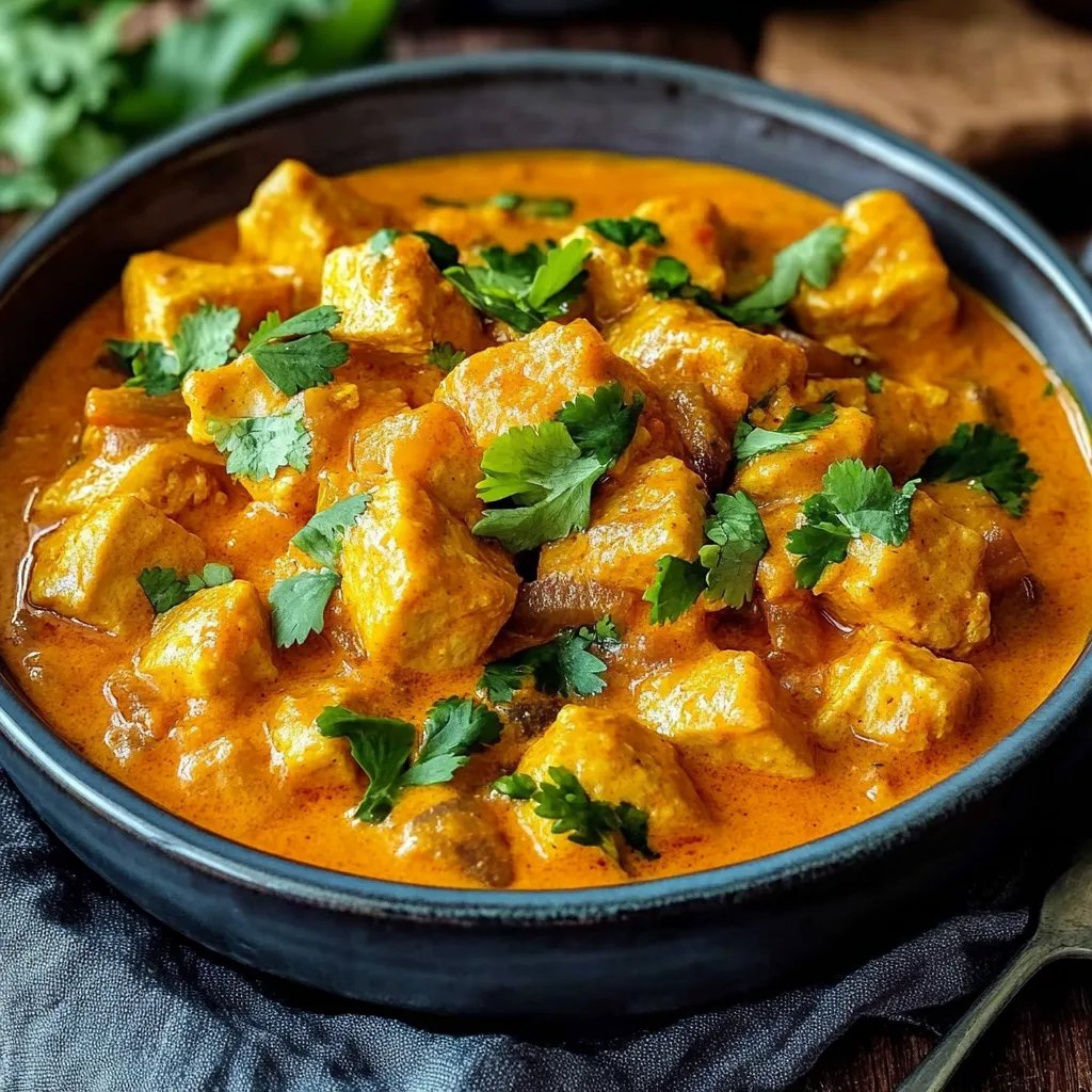 Kürbis-Curry mit Hühnchen