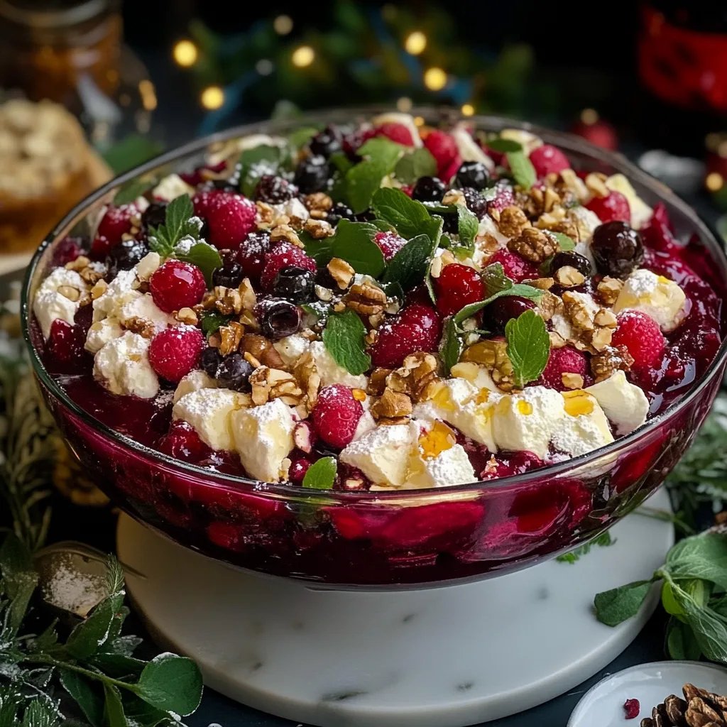 Weihnachtliche Desserts im Glas