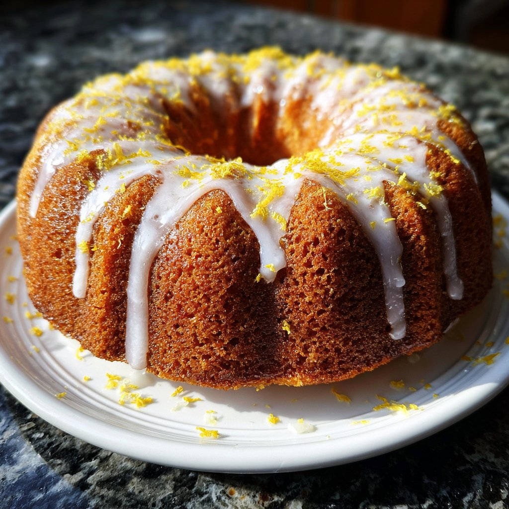 Zitronenkuchen mit Olivenöl