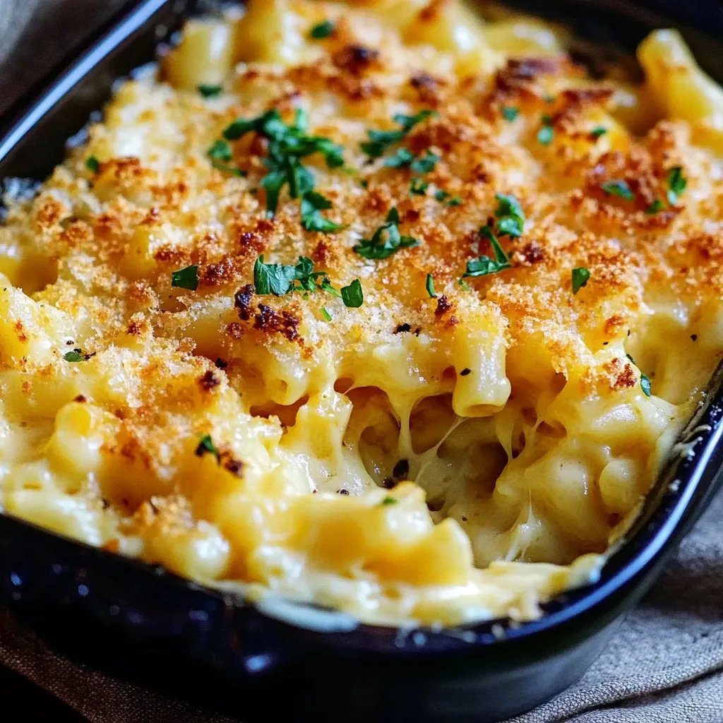 Mac and Cheese Rezept aus dem Ofen - einfach & schnell