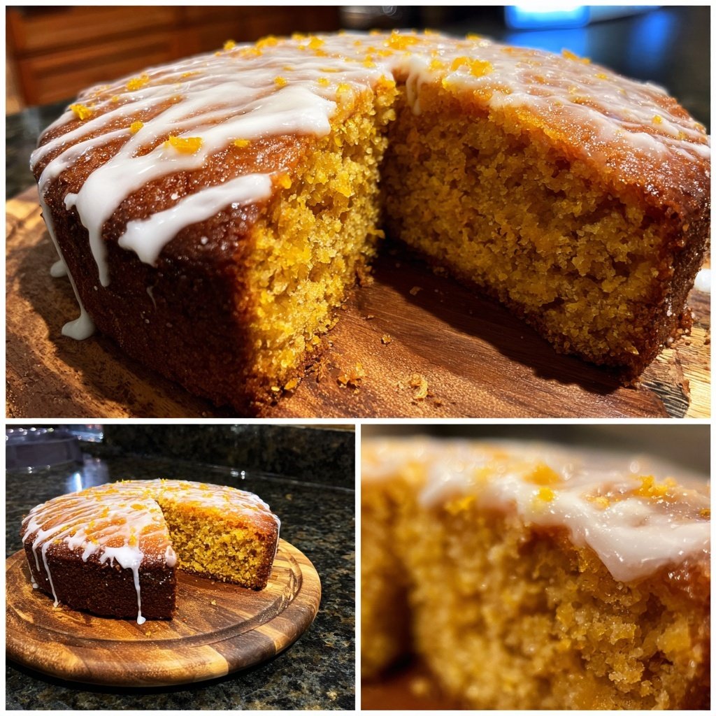 Karottenkuchen Mit Orangen Saft