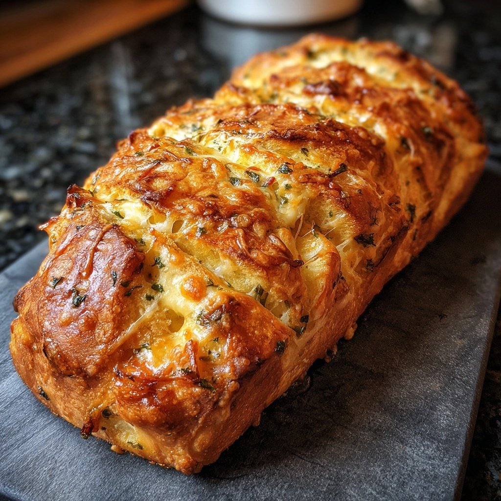 Zupfbrot Mit Käse Füllung