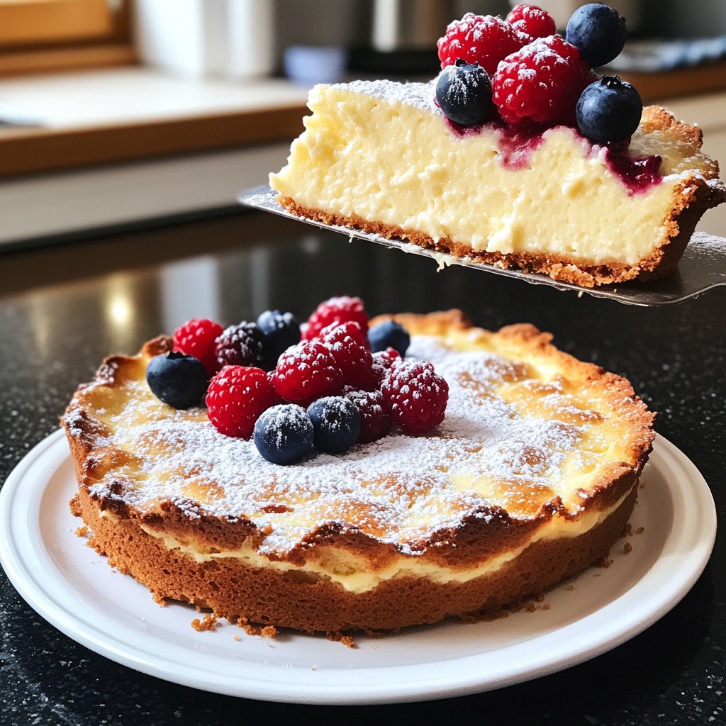 Käsekuchen cremig