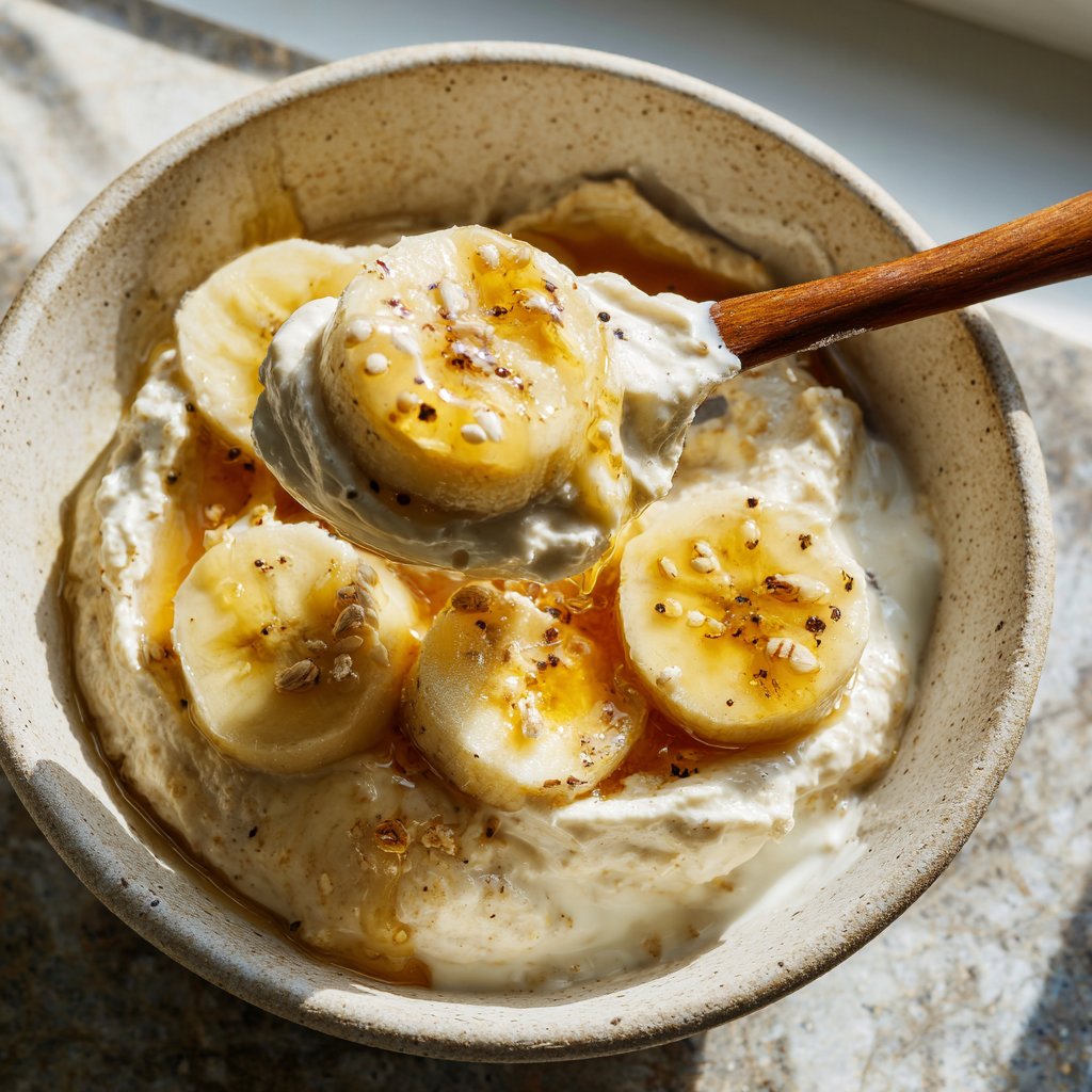Frühstücksideen mit Banane und Quark