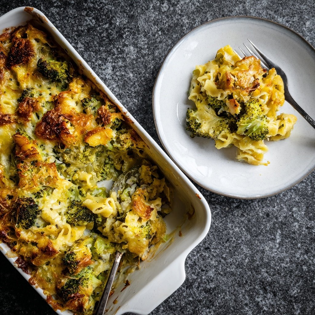 Brokkoli Auflauf Mit Vollkornnudeln