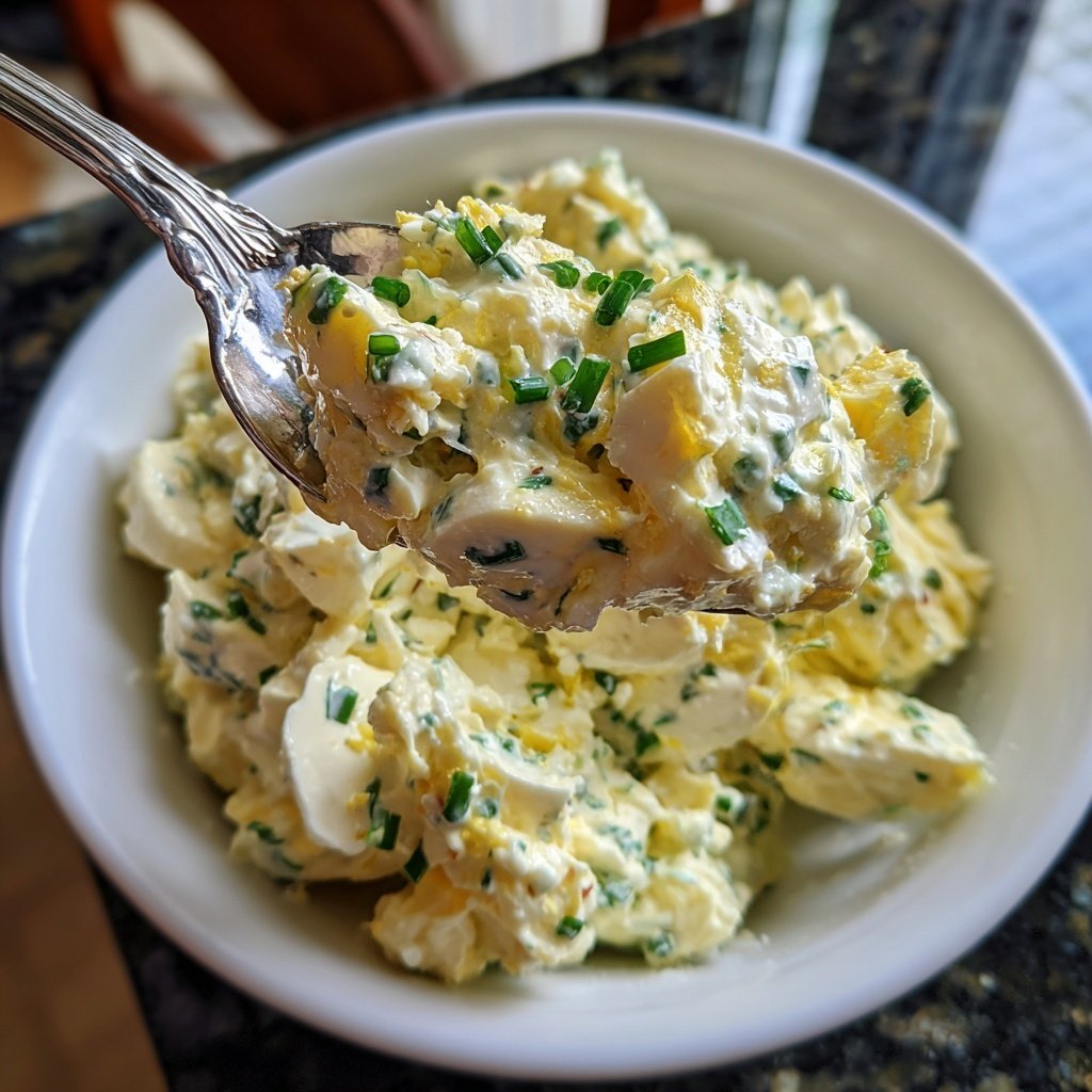 Schnell & Einfach 10-Minuten-Eiersalat mit Joghurt
