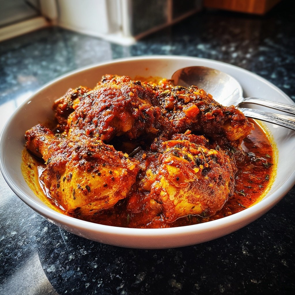 Internationale Küche Marokkanisches Hähnchen-Tagine